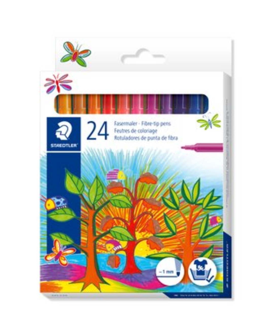 Staedtler Fibre-Tipped Pen  Wlt=36col. ST-325-WP36